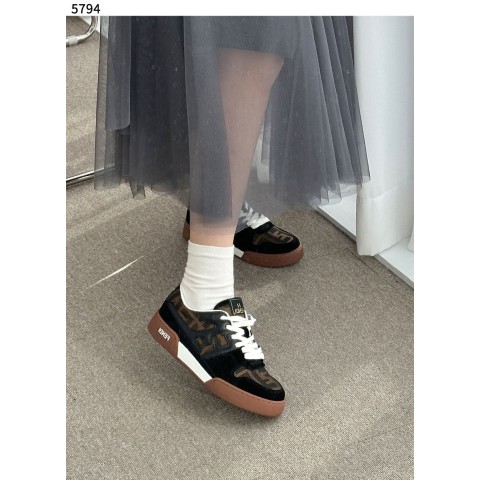 펜* 매치 블랙 스웨이드 캔버스 로우탑 5794